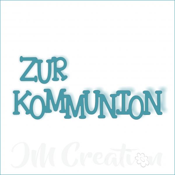 Stanzschablone - Zur Kommunion